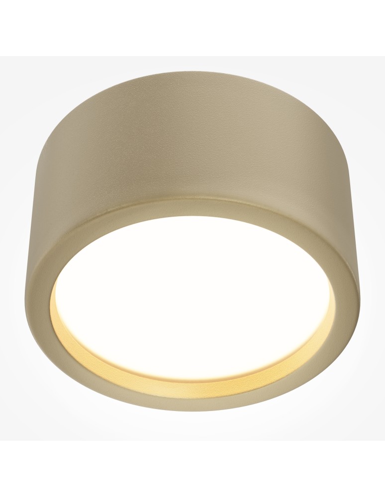 Bathroom ceiling lamps - Maytoni Hydra LED 15W 1270lm 3000K IP44 Gold Mat C090CL-15W3K-MG Ceiling Lamp. - product kolory-swiatla.pl 2