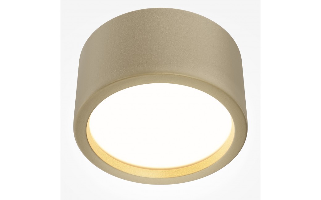 Maytoni Hydra Lampa Sufitowa LED 15W 1270lm 3000K IP44 Złoty Mat C090CL-15W3K-MG