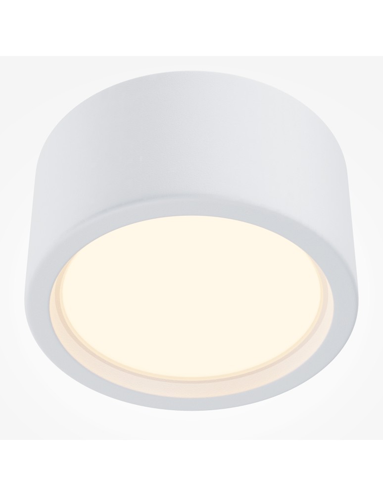 Bathroom ceiling lamps - Maytoni Hydra LED Ceiling Lamp 15W 1320lm 3000K IP44 White C090CL-15W3K-W. - product kolory-swiatla.pl 2
