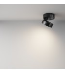 Adjustable ceiling lamps - spots - Maytoni Onda LED Ceiling Lamp 18W 1100lm 4000K Black C024CL-L18B4K. - product 3
