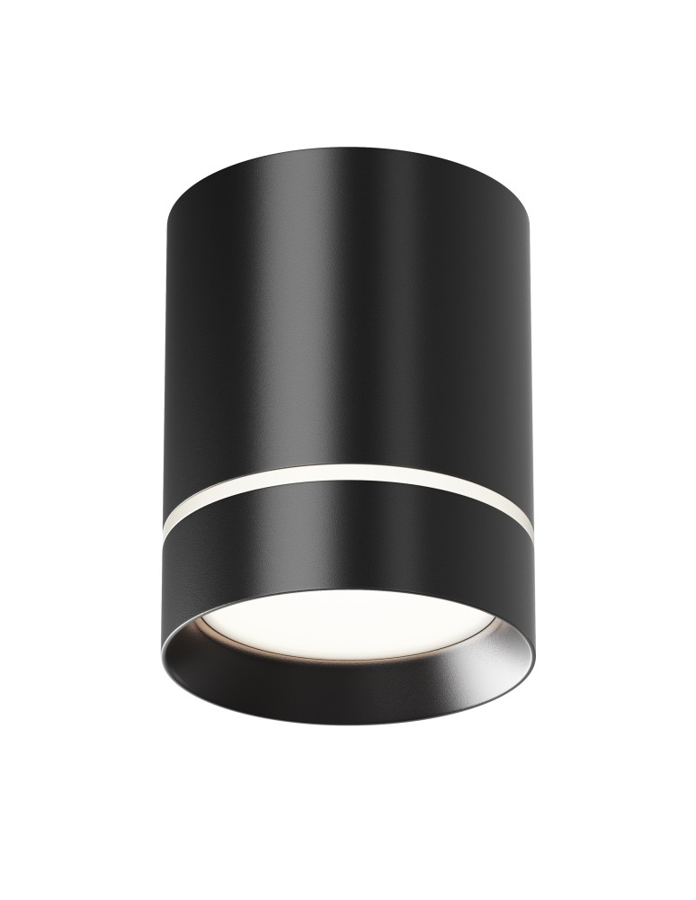 LED ceiling luminaires - Maytoni Orlo LED Ceiling Lamp 9W 300lm 4000K Black C085CL-9W4K-B. - product kolory-swiatla.pl 1
