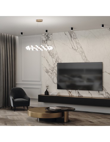 Maytoni Polar Ceiling Lamp 1xGX53 15W Black C088CL-GX53-B. - product 2