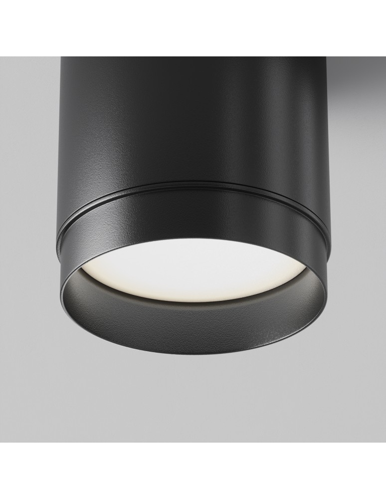 Ceiling luminaires for replaceable light source - Maytoni Polar Ceiling Lamp 1xGX53 15W Black C088CL-GX53-B. - product kolory-swiatla.pl 4