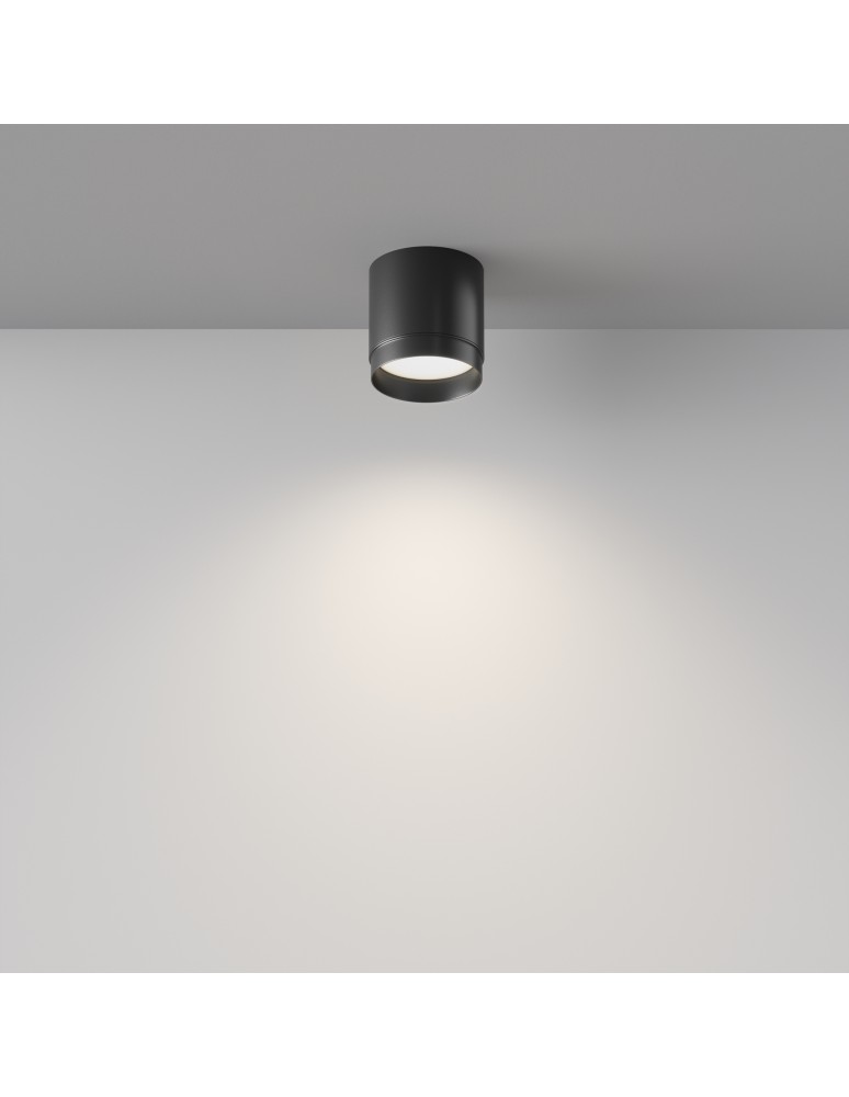 Ceiling luminaires for replaceable light source - Maytoni Polar Ceiling Lamp 1xGX53 15W Black C088CL-GX53-B. - product kolory-swiatla.pl 5