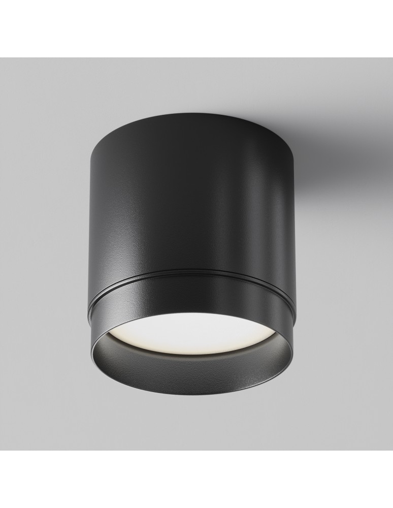 Ceiling luminaires for replaceable light source - Maytoni Polar Ceiling Lamp 1xGX53 15W Black C088CL-GX53-B. - product kolory-swiatla.pl 6