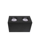 Square ceiling luminaires - Maytoni Slim Ceiling Lamp 2xGU10 50W Black C013CL-02B. - product 2