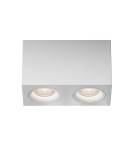 Square ceiling luminaires - Maytoni Slim Ceiling Lamp 2xGU10 50W White C013CL-02W. - product 1