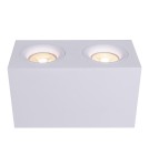 Square ceiling luminaires - Maytoni Slim Ceiling Lamp 2xGU10 50W White C013CL-02W. - product 2