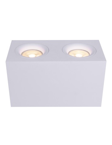 Maytoni Slim Ceiling Lamp 2xGU10 50W White C013CL-02W. - product 2