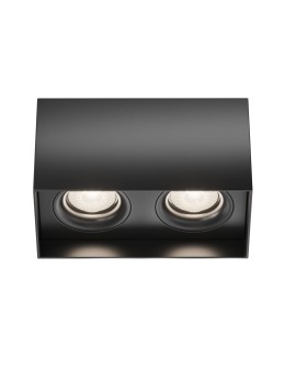 Maytoni Slim Ceiling Lamp 2xGU10 50W Black C015CL-02B. - product 2