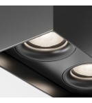 Square ceiling luminaires - Maytoni Slim Ceiling Lamp 2xGU10 50W Black C015CL-02B. - product 3
