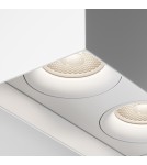 Square ceiling luminaires - Maytoni Slim Ceiling Lamp 2xGU10 50W White C015CL-02W. - product 3