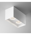 Square ceiling luminaires - Maytoni Slim Ceiling Lamp 2xGU10 50W White C015CL-02W. - product 4
