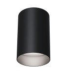 Ceiling luminaires for replaceable light source - Maytoni Slim Ceiling Lamp 1xGU10 50W Black C014CL-01B - product 1