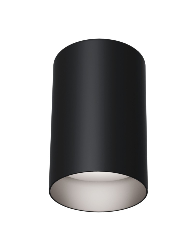 Ceiling luminaires for replaceable light source - Maytoni Slim Ceiling Lamp 1xGU10 50W Black C014CL-01B - product kolory-swiatla.pl 1