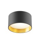 LED ceiling luminaires - Maytoni Vega LED Ceiling Lamp 12W 890lm 3000K Black, Gold Matte C089CL-12W3K-BMG - product 1