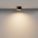 Maytoni Vega Lampa Sufitowa LED 12W 890lm 3000K Czarny, Złoty Mat C089CL-12W3K-BMG