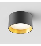 LED ceiling luminaires - Maytoni Vega LED Ceiling Lamp 12W 890lm 3000K Black, Gold Matte C089CL-12W3K-BMG - product 4