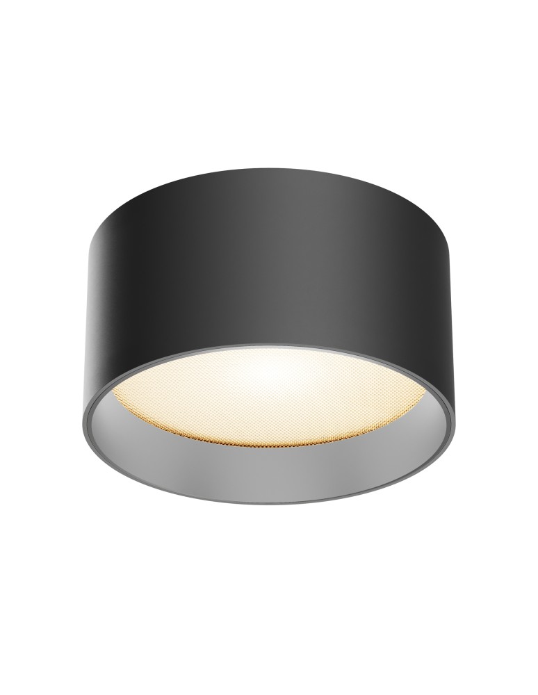 LED ceiling luminaires - Maytoni Vega LED Ceiling Lamp 15W 1020lm 3000K Black C089CL-15W3K-B. - product kolory-swiatla.pl 1