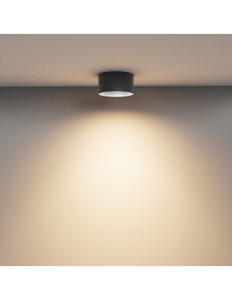 LED ceiling luminaires - Maytoni Vega LED Ceiling Lamp 15W 1020lm 3000K Black C089CL-15W3K-B. - product kolory-swiatla.pl 3