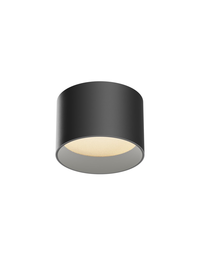 LED ceiling luminaires - Maytoni Vega LED Ceiling Lamp 8W 580lm 3000K Black C089CL-8W3K-B. - product kolory-swiatla.pl 1