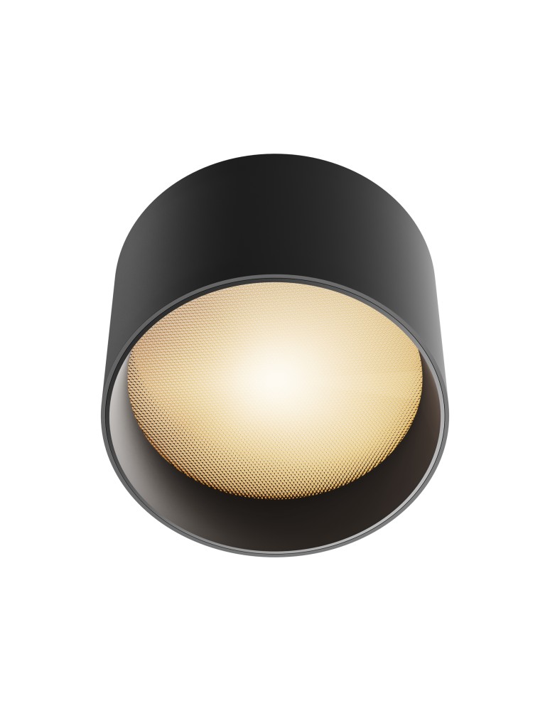 LED ceiling luminaires - Maytoni Vega LED Ceiling Lamp 8W 580lm 3000K Black C089CL-8W3K-B. - product kolory-swiatla.pl 2
