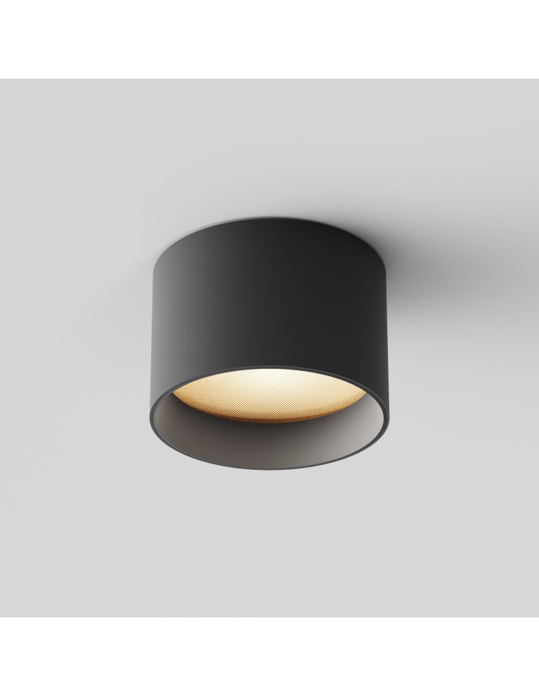LED ceiling luminaires - Maytoni Vega LED Ceiling Lamp 8W 580lm 3000K Black C089CL-8W3K-B. - product kolory-swiatla.pl 4