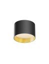 Maytoni Vega LED Ceiling Lamp 8W 580lm 3000K Black, Gold Matte C089CL-8W3K-BMG