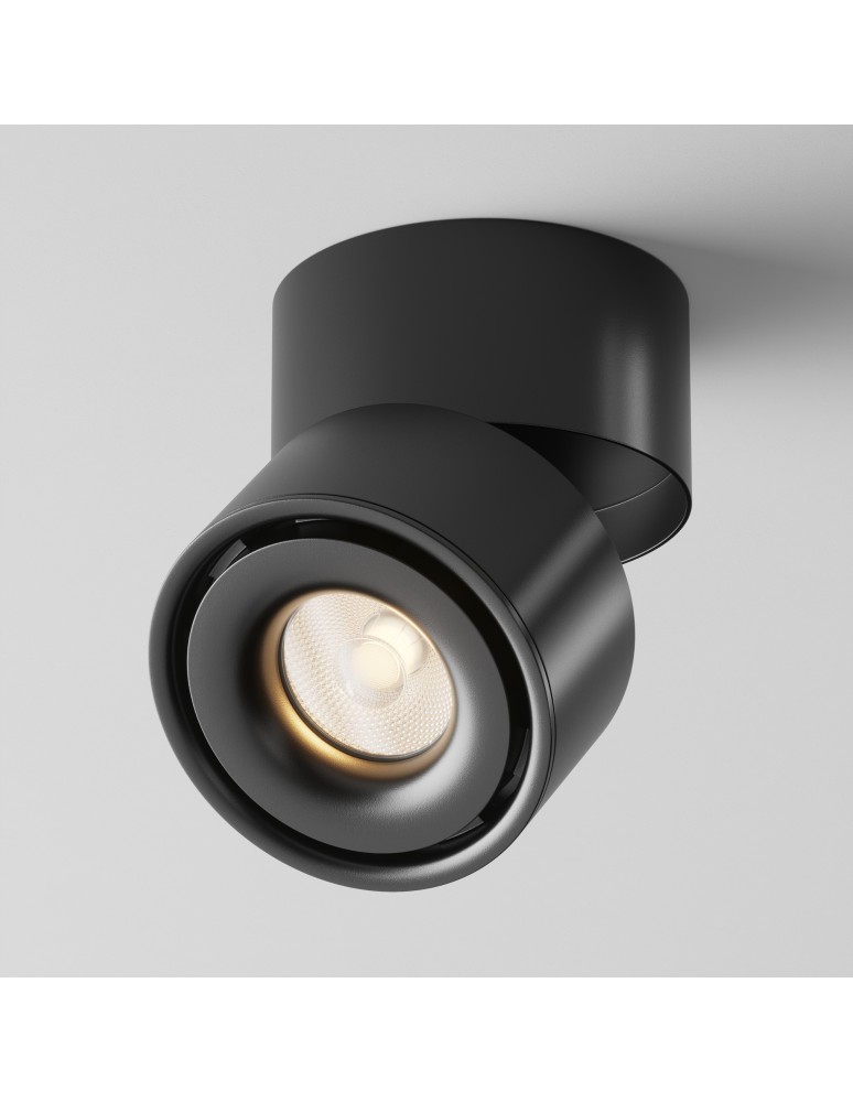 Adjustable ceiling lamps - spots - Maytoni Yin LED 15W 950lm 3000K Black C084CL-15W3K-B Ceiling Lamp. - product kolory-swiatla.pl 4