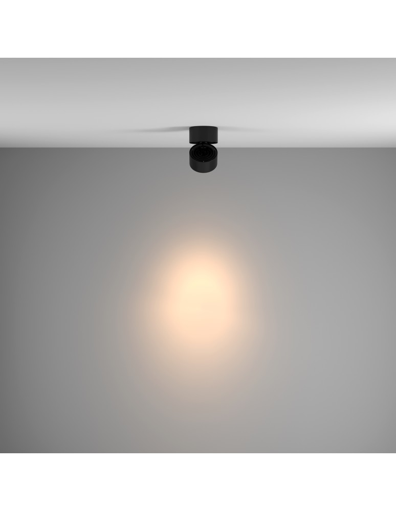 Adjustable ceiling lamps - spots - Maytoni Yin LED Ceiling Lamp 15W 700lm 3000K Black C084CL-15W3K-D-B. - product kolory-swiatla.pl 3