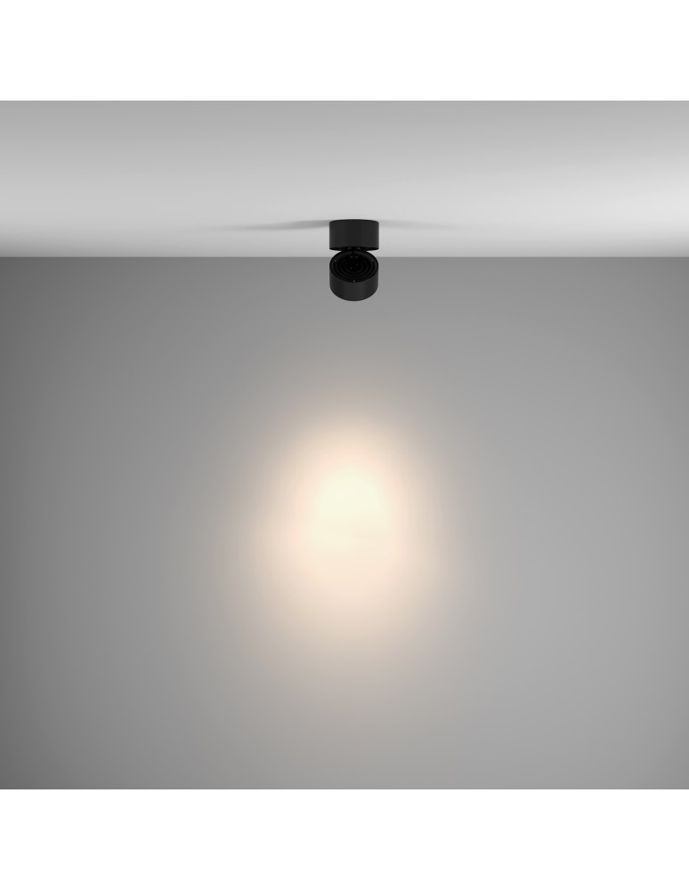 Adjustable ceiling lamps - spots - Maytoni Yin LED Ceiling Lamp 15W 1030lm 4000K Black C084CL-15W4K-B. - product kolory-swiatla.pl 3