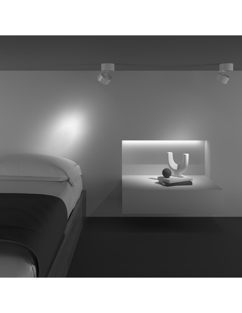 Adjustable ceiling lamps - spots - Maytoni Yin LED Ceiling Lamp 15W 1120lm 4000K White C084CL-15W4K-W. - product kolory-swiatla.pl 6