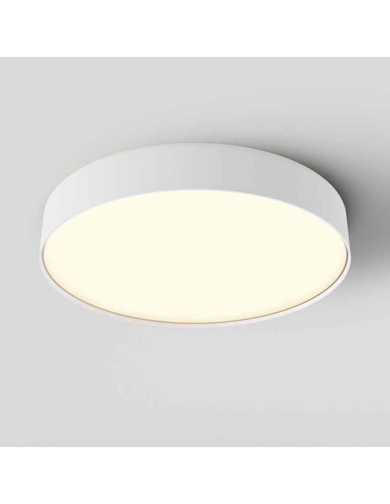 LED ceiling lamps - Maytoni Zon LED Ceiling Lamp 45W 3160lm 3000K White C032CL-45W3K-RD-W. - product kolory-swiatla.pl 4