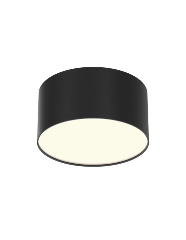 Maytoni Zon LED Ceiling Lamp 12W 560lm 3000K Black C032CL-12W3K-RD-B.