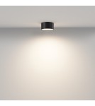 LED ceiling luminaires - Maytoni Zon LED Ceiling Lamp 12W 560lm 3000K Black C032CL-12W3K-RD-B. - product 3