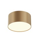 LED ceiling lamps - Maytoni Zon LED Ceiling Lamp 12W 600lm 3000K Gold Mat C032CL-12W3K-RD-MG. - product 1