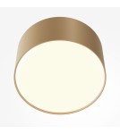 LED ceiling lamps - Maytoni Zon LED Ceiling Lamp 12W 600lm 3000K Gold Mat C032CL-12W3K-RD-MG. - product 2