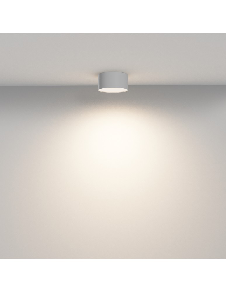 LED ceiling luminaires - Maytoni Zon LED Ceiling Lamp 12W 660lm 3000K White C032CL-12W3K-RD-W. - product kolory-swiatla.pl 3