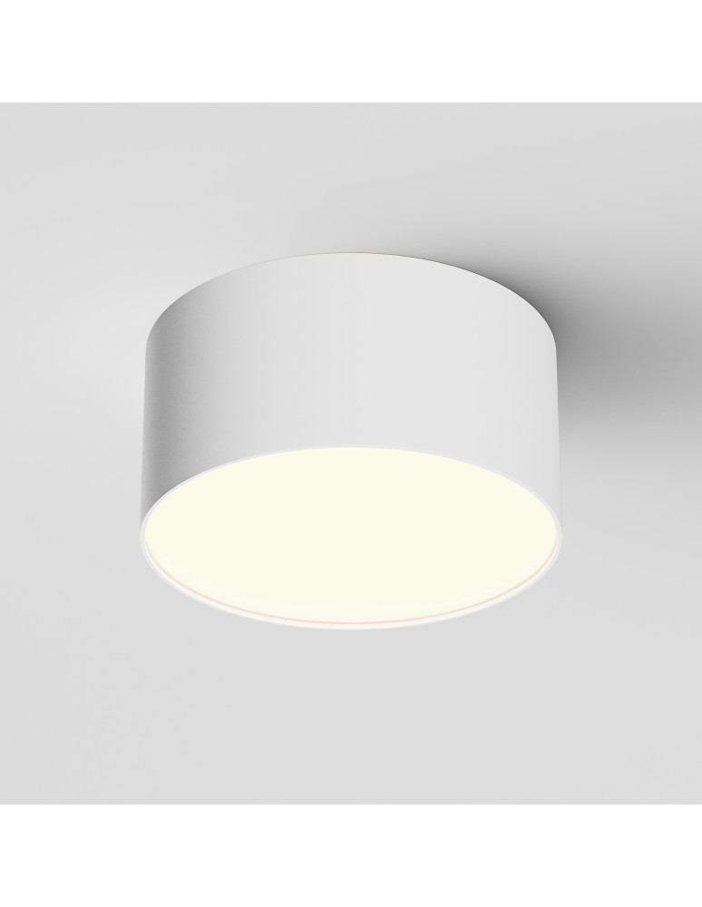 LED ceiling luminaires - Maytoni Zon LED Ceiling Lamp 12W 660lm 3000K White C032CL-12W3K-RD-W. - product kolory-swiatla.pl 4