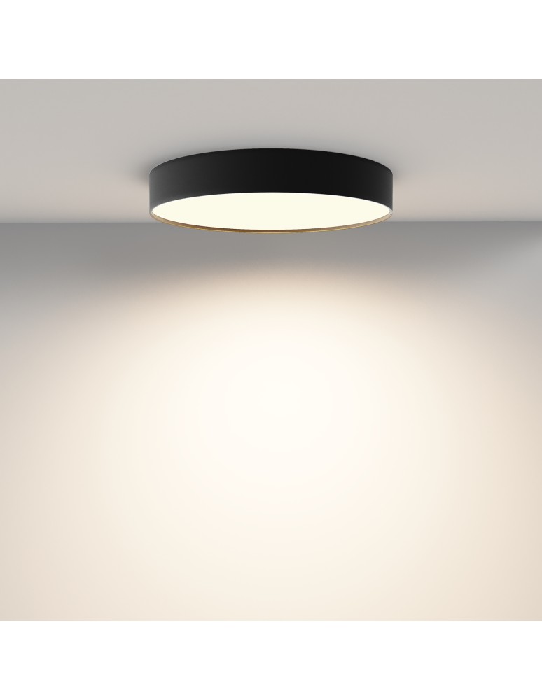 LED ceiling lamps - Maytoni Zon LED Ceiling Lamp 45W 2540lm 3000K Black C032CL-45W3K-RD-B. - product kolory-swiatla.pl 3