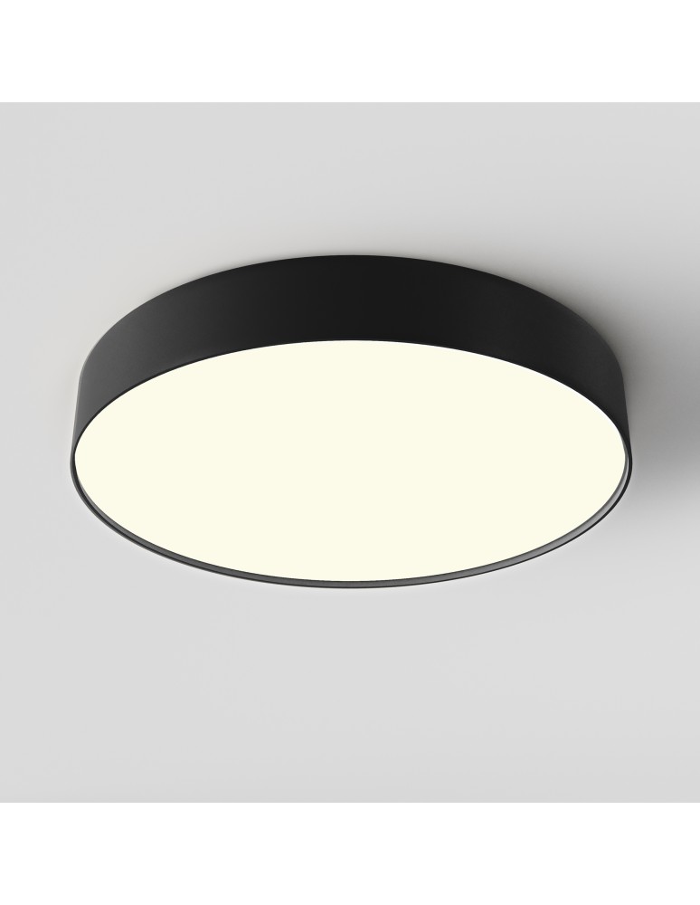 LED ceiling lamps - Maytoni Zon LED Ceiling Lamp 45W 2540lm 3000K Black C032CL-45W3K-RD-B. - product kolory-swiatla.pl 4