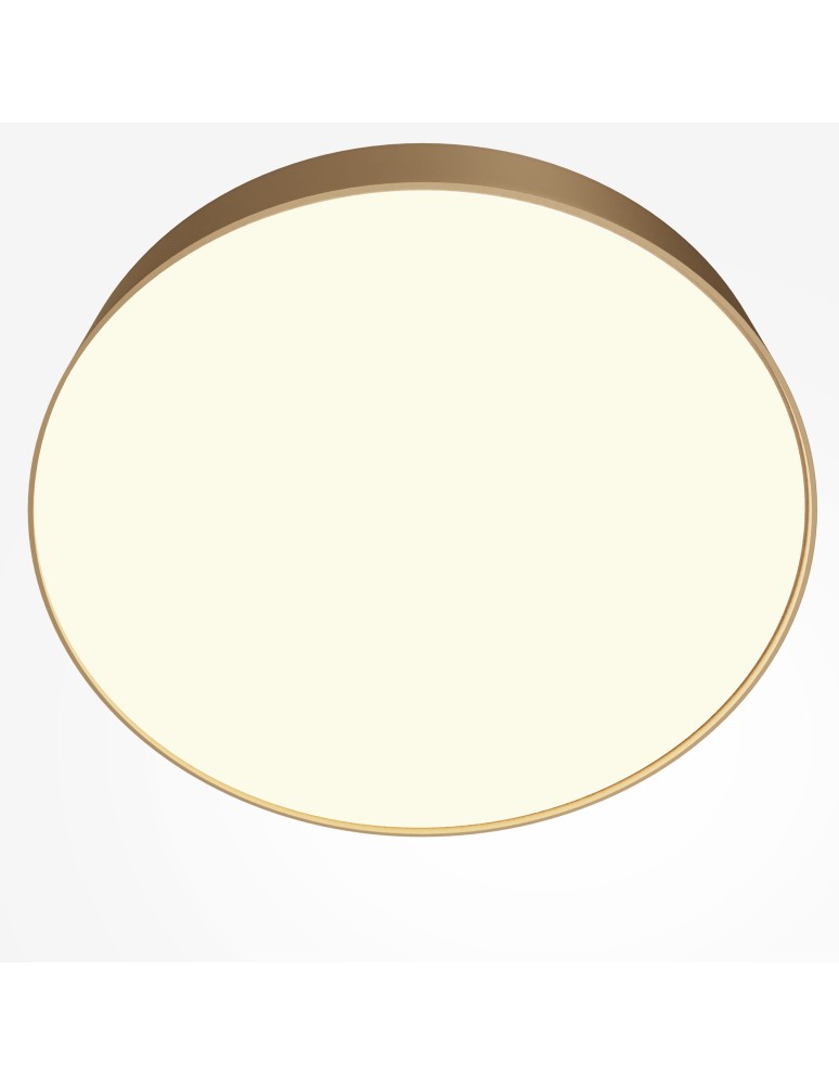 LED ceiling lamps - Maytoni Zon LED Ceiling Lamp 45W 2880lm 3000K Gold Mat C032CL-45W3K-RD-MG. - product kolory-swiatla.pl 2