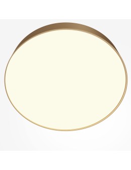 Maytoni Zon Lampa Sufitowa LED 45W 2880lm 3000K Złoty Mat C032CL-45W3K-RD-MG - produkt 2