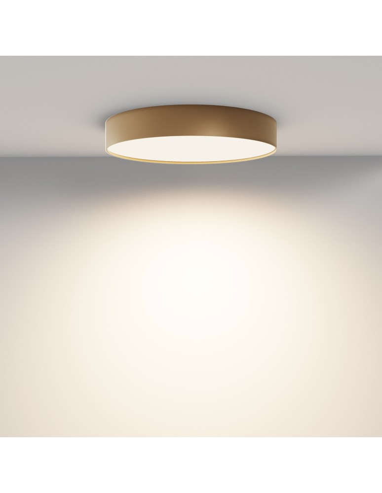LED ceiling lamps - Maytoni Zon LED Ceiling Lamp 45W 2880lm 3000K Gold Mat C032CL-45W3K-RD-MG. - product kolory-swiatla.pl 3