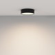 Maytoni Zon Lampa Sufitowa LED 24W 1240lm 3000K Black C032CL-24W3K-RD-B