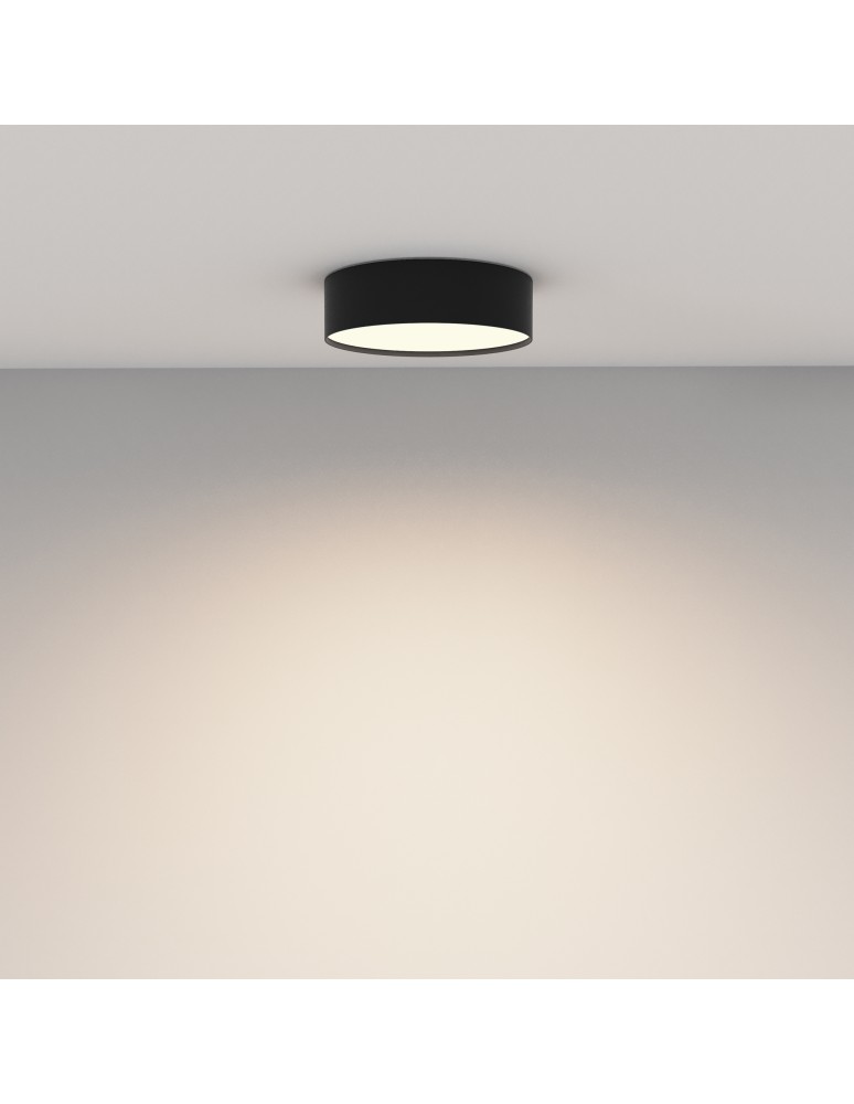 LED ceiling lamps - Maytoni Zon LED Ceiling Lamp 24W 1240lm 3000K Black C032CL-24W3K-RD-B. - product kolory-swiatla.pl 3