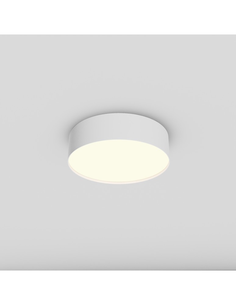 LED ceiling lamps - Maytoni Zon LED Ceiling Lamp 24W 1690lm 3000K White C032CL-24W3K-RD-W. - product kolory-swiatla.pl 4