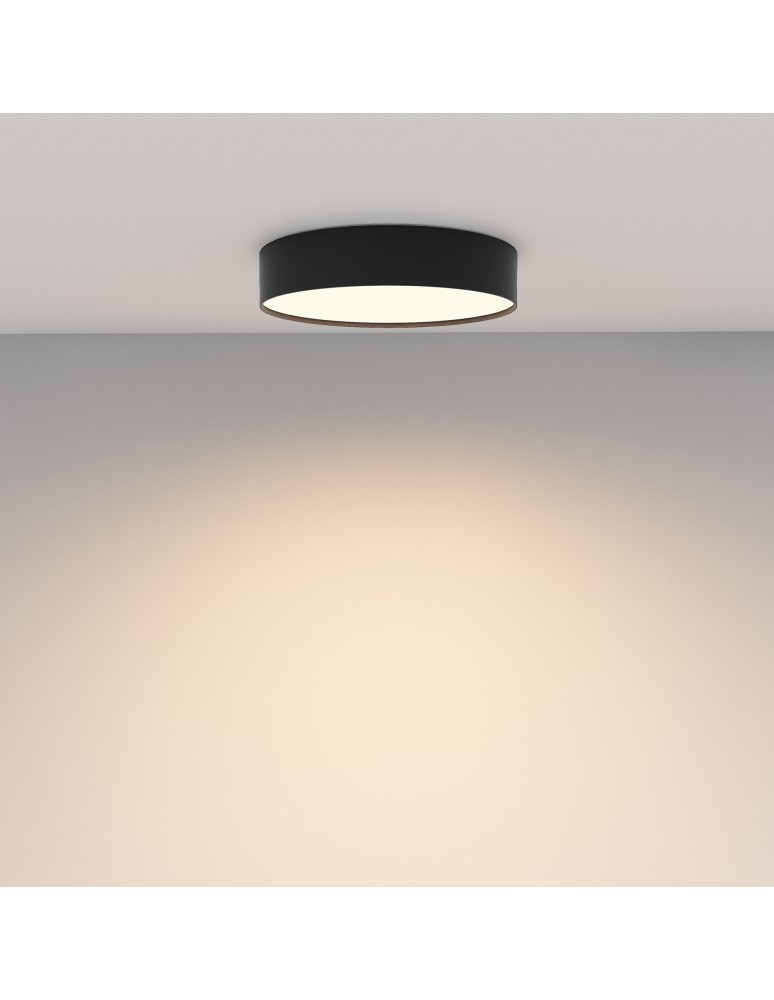 LED ceiling lamps - Maytoni Zon LED Ceiling Lamp 36W 1800lm 3000K Black C032CL-36W3K-RD-B. - product kolory-swiatla.pl 3