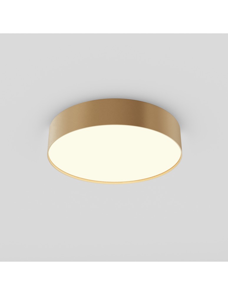 LED ceiling lamps - Maytoni Zon LED Ceiling Lamp 36W 2220lm 3000K Gold Mat C032CL-36W3K-RD-MG. - product kolory-swiatla.pl 4