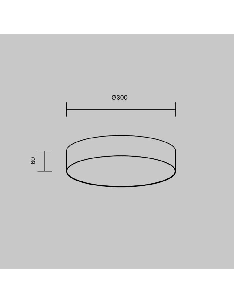 LED ceiling lamps - Maytoni Zon LED Ceiling Lamp 36W 2220lm 3000K Gold Mat C032CL-36W3K-RD-MG. - product kolory-swiatla.pl 6